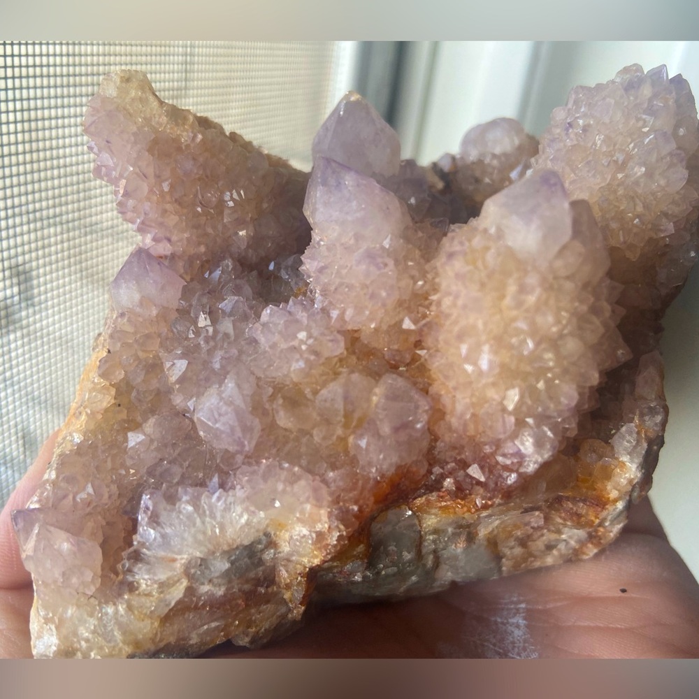 Spirit quartz cluster